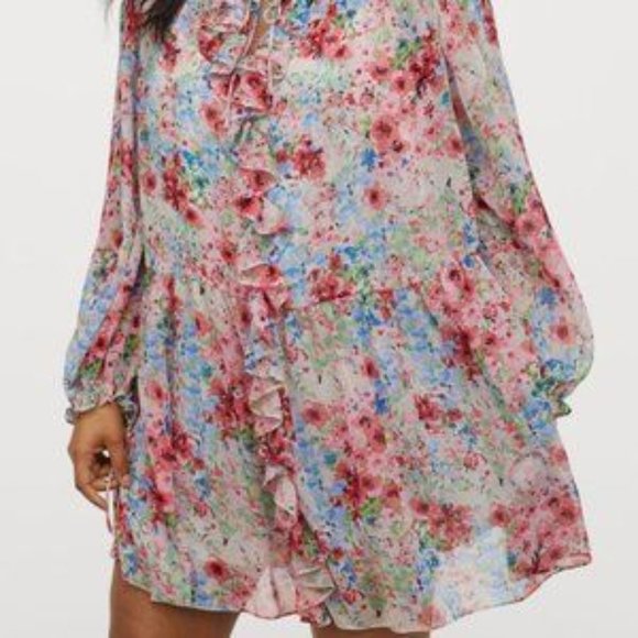 Short Ruffled Dress - Picture 2 of 5